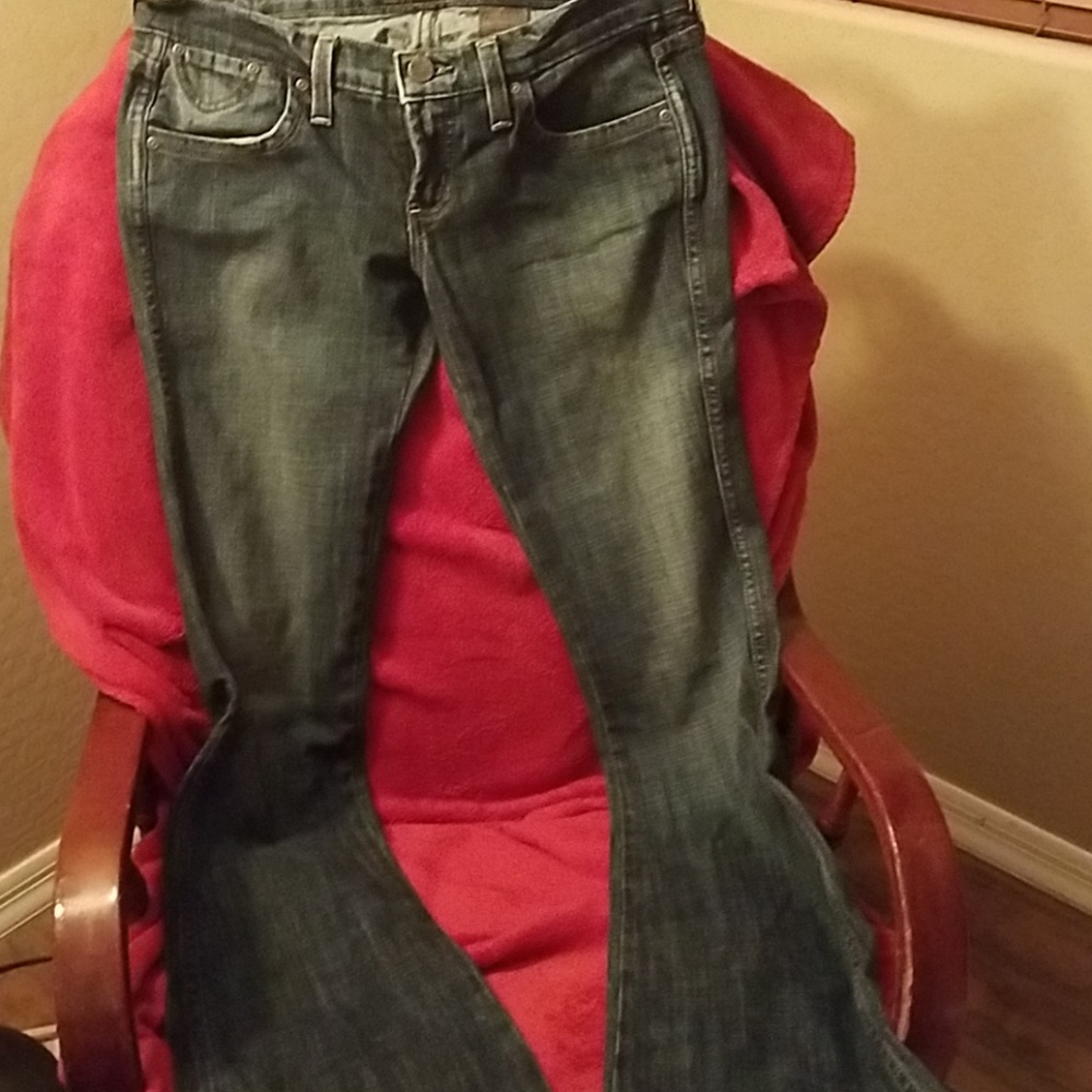 Pristine frankie b flared leg jeans size 8